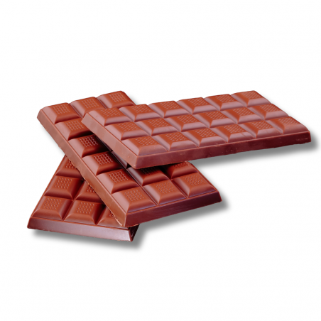 tablette de chocolat noir ou au lait